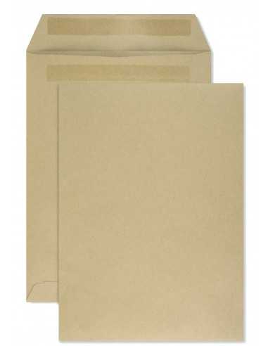 Letter Envelope B5 Gummed Brown Pack of 500
