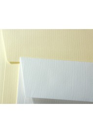 Koperta ozdobna fakturowana C6 NK Acquerello Bianco biała 100g
