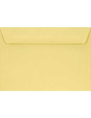 Burano Envelope C6 Gummed Giallo Light Yellow 90g