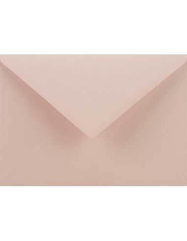 Koperta ozdobna gładka kolorowa C6 11,4x16,2 NK Sirio Color Nude blada różowa 115g