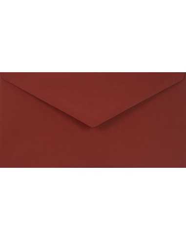 Sirio Color Envelope DL Gummed Cherry Claret 115g