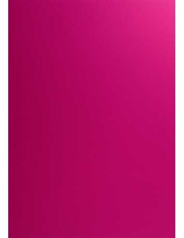 Papier ozdobny gładki kolorowy Curious Skin 270g Magenta ciemny różowy pak. 10A4