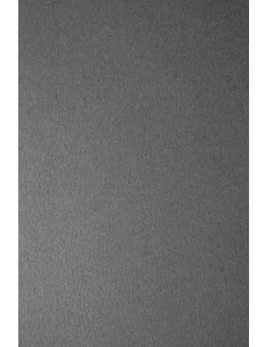 Papier ozdobny gładki kolorowy ekologiczny Keaykolour 300g Basalt ciemny szary pak. 10A4