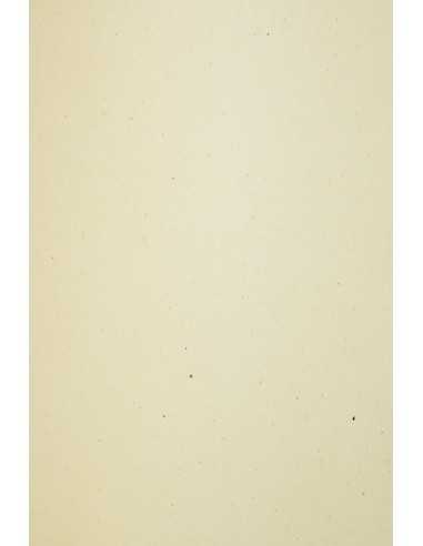 Papier ozdobny gładki kolorowy ekologiczny z wtrąceniami Flora 130g Tabacco jasny brązowy pak. 10A4