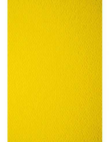 Papier ozdobny fakturowany kolorowy Prisma 220g Cedro żółty pak. 10A4