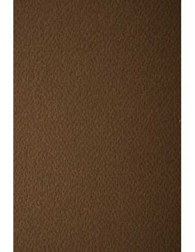 Papier ozdobny fakturowany kolorowy Prisma 220g Caffe brązowy pak. 10A4