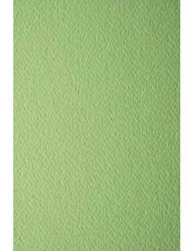 Papier ozdobny fakturowany kolorowy Prisma 220g Pistacchio zielony pak. 10A4