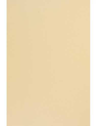 Papier ozdobny gładki kolorowy Sirio Color 115g Paglierino waniliowy pak. 50A4