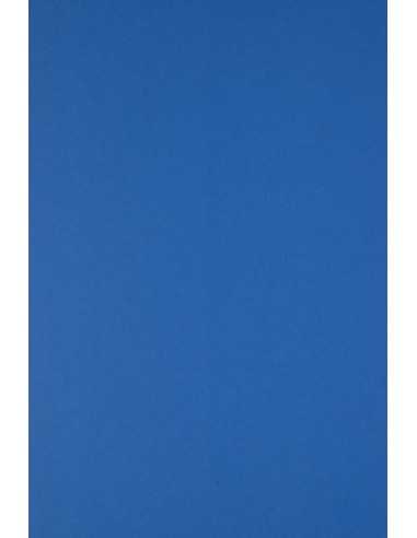 Papier ozdobny gładki kolorowy Sirio Color 115g Iris ciemny niebieski pak. 50A4
