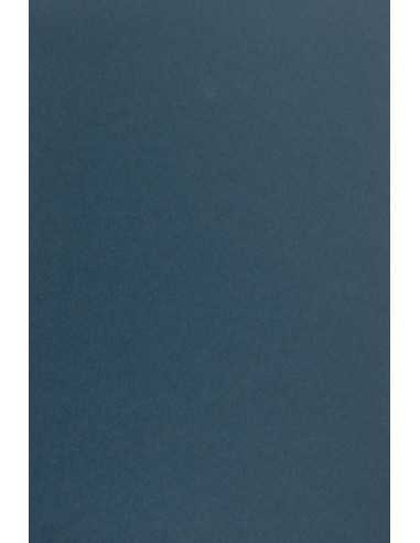 Papier ozdobny gładki kolorowy Sirio Color 170g Blu ciemny niebieski pak. 20A4