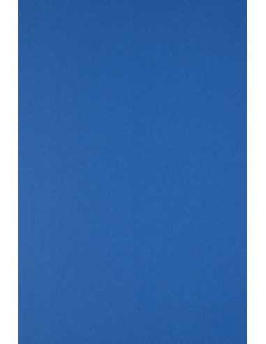 Papier ozdobny gładki kolorowy Sirio Color 170g Iris ciemny niebieski pak. 20A4