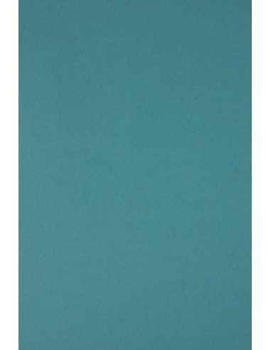 Papier ozdobny gładki kolorowy ekologiczny Woodstock 170g Blu Intenso ciemny niebieski pak. 20A4
