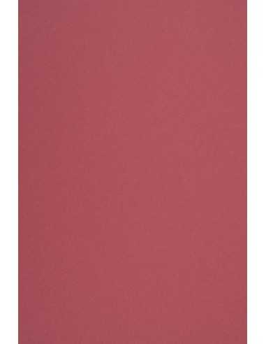 Papier ozdobny gładki kolorowy ekologiczny Woodstock 170g Malva ciemny różowy pak. 20A4