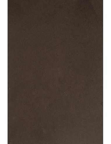 Papier ozdobny gładki kolorowy Sirio Color 210g Cacao brązowy pak. 25A4