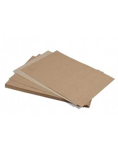 Recycled Kraft Paper 300g Brown Pack of 100 A4