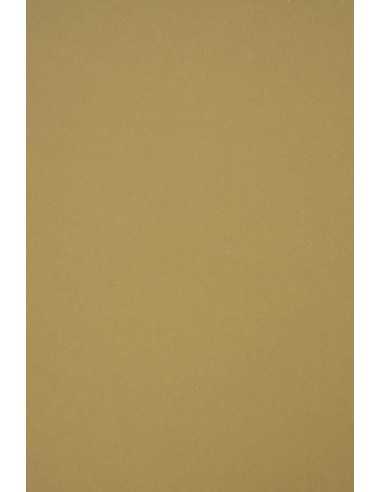 Papier ozdobny gładki kolorowy ekologiczny Materica 360g Kraft jasny brązowy pak. 10A5