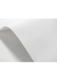 Papier ozdobny fakturowany Elfenbens 185g Kratka biały pak. 200A5