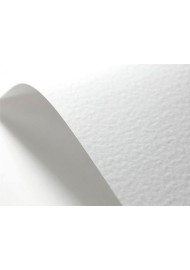 Papier ozdobny fakturowany Elfenbens 246g Młotek biały pak. 10A3