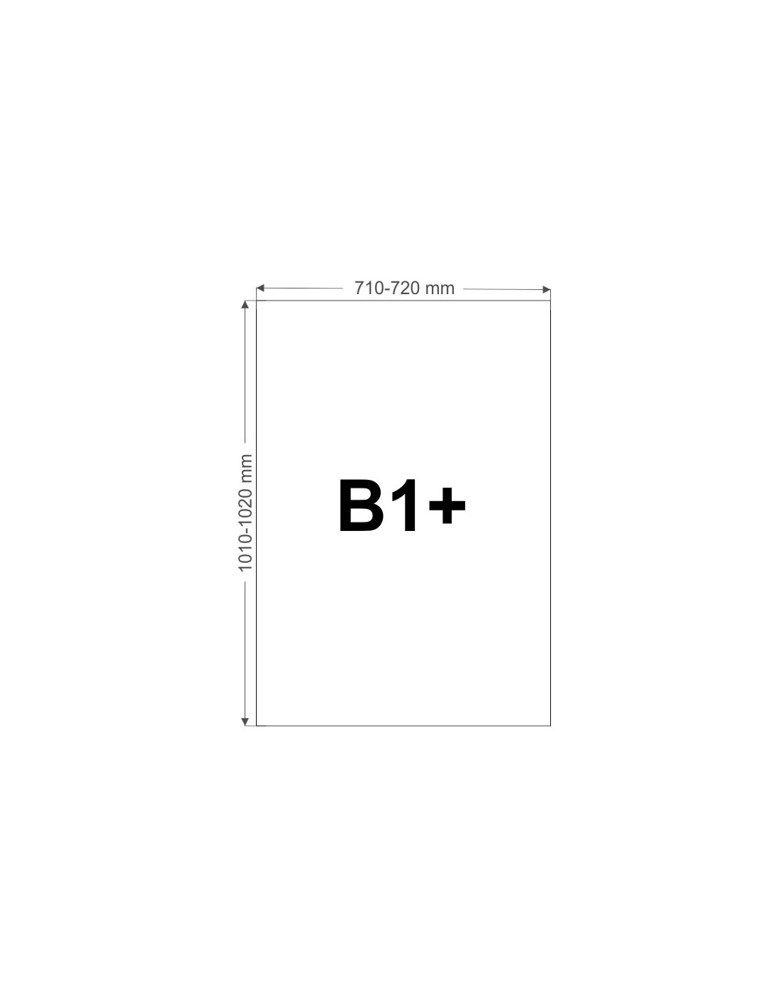 Papier Olin 120g Regular White 72x102 R250
