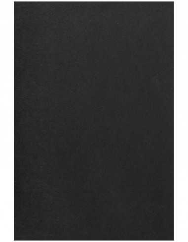 Papier ozdobny gładki kolorowy Black Board 250g czarny 72x102 R125