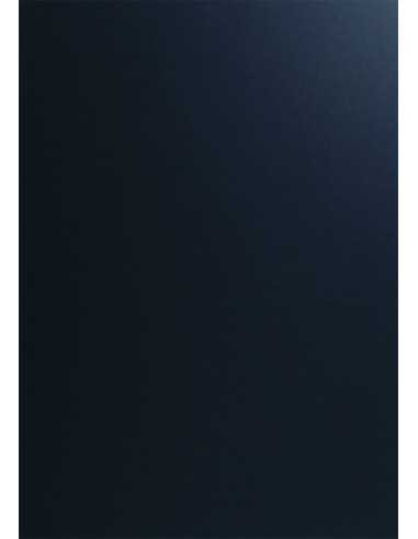 Papier ozdobny gładki kolorowy Curious Skin 270g Dark Blue granatowy 70x100 R100