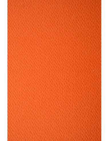 Papier ozdobny fakturowany kolorowy Prisma 220g Mandarino pomarańczowy 70x100