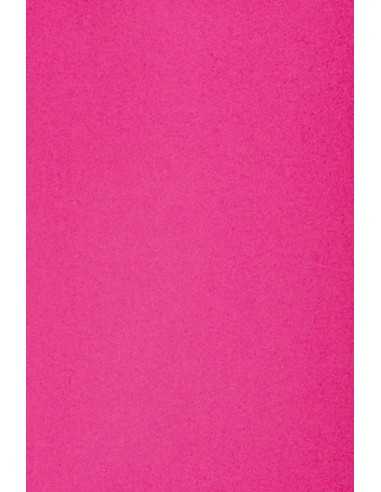 Papier ozdobny gładki kolorowy Burano 250g B50 Rosa Shocking ciemny różowy 70x100 R125