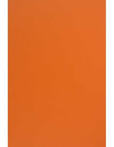 Papier ozdobny gładki kolorowy Sirio Color 115g Arancio pomarańczowy 70x100 R250