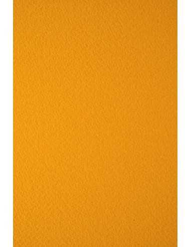 Papier ozdobny fakturowany kolorowy Tintoretto 250g Curry żółty 72x101 R125