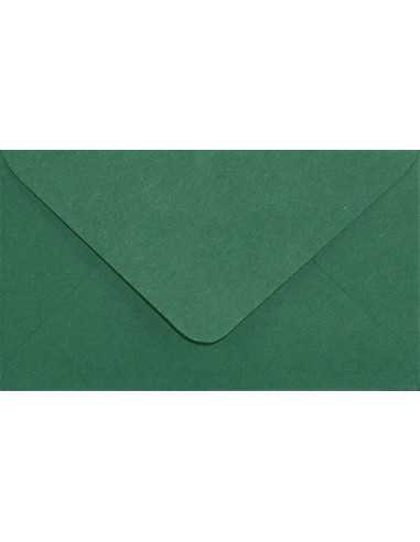 Koperta ozdobna gładka kolorowa C8 5,8x10 NK Sirio Color Foglia ciemna zielona 115g
