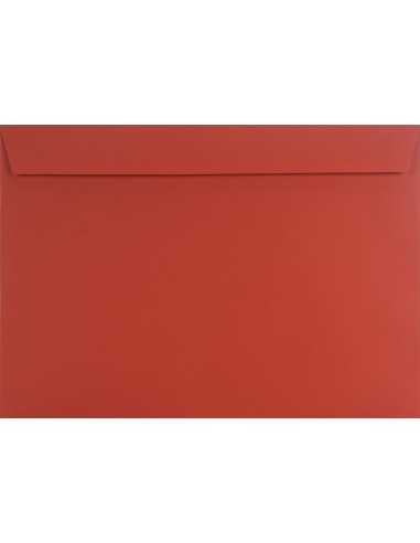 Koperta ozdobna C4 22,9x32,4 HK Design czerwona 120g