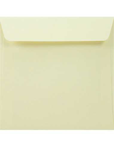 Acquerello Square Envelope 17x17cm Peal&Seal Avorio Ecru 120g