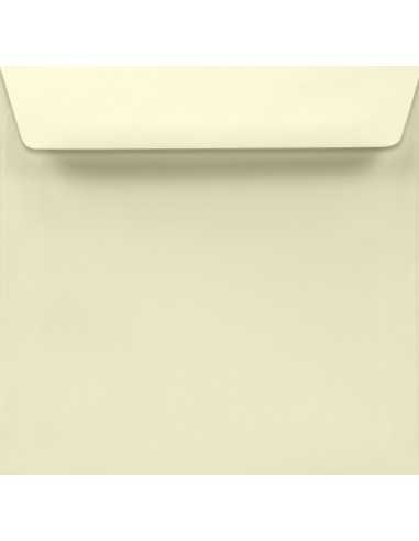 Lessebo Square Envelope 15,6x15,6cm Gummed Ivory Ecru 100g
