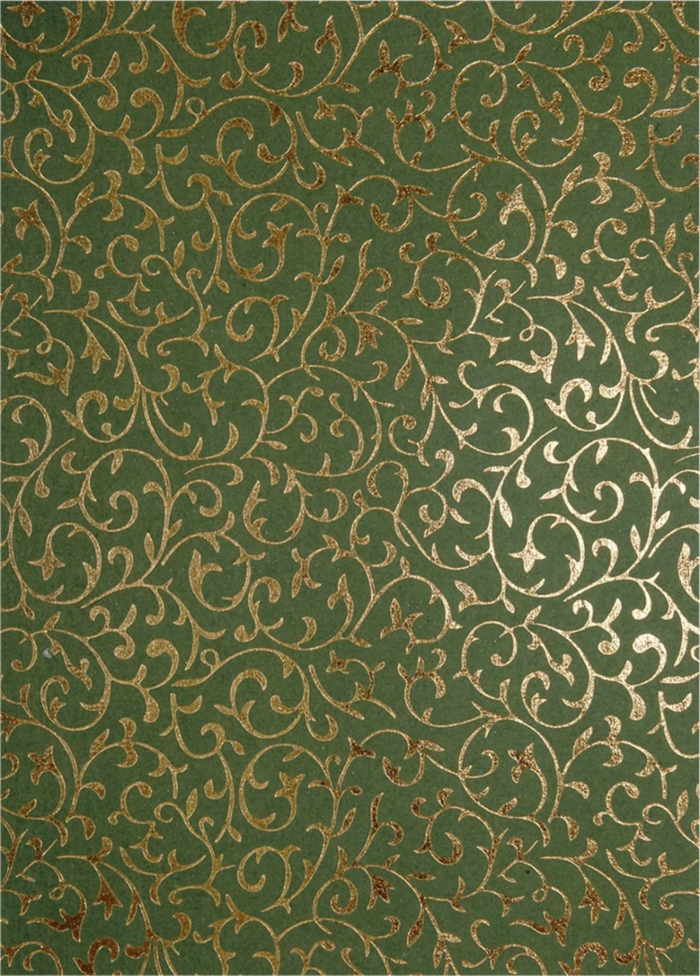 Papier ozdobny dekoracyjny oliwkowy - złota koronka 56x76cm Papier ozdobny dekoracyjny oliwkowy - złota koronka 56x76cm