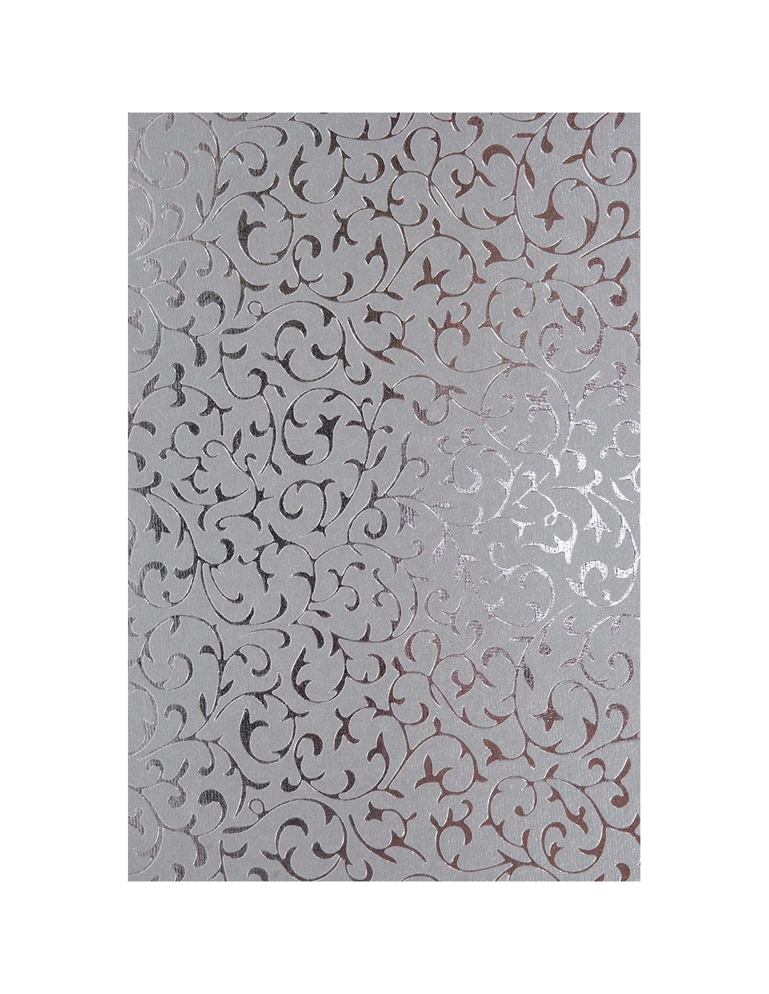 Papier ozdobny dekoracyjny metalizowany srebrny - srebrna koronka 56x76cm Papier ozdobny dekoracyjny metalizowany srebrny - srebrna koronka 56x76cm