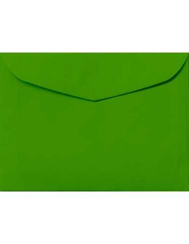 Koperta ozdobna gładka kolorowa B6 12,5x17,5 NK Apla jasna zielona 80g