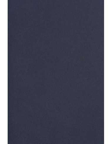 Papier ozdobny gładki kolorowy Burano 250g Cobalt Blue B66 ciemny niebieski pak. 20A4