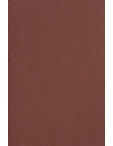 Papier ozdobny gładki kolorowy Burano 250g B76 Bordeaux bordowy 70x100 R100 R125