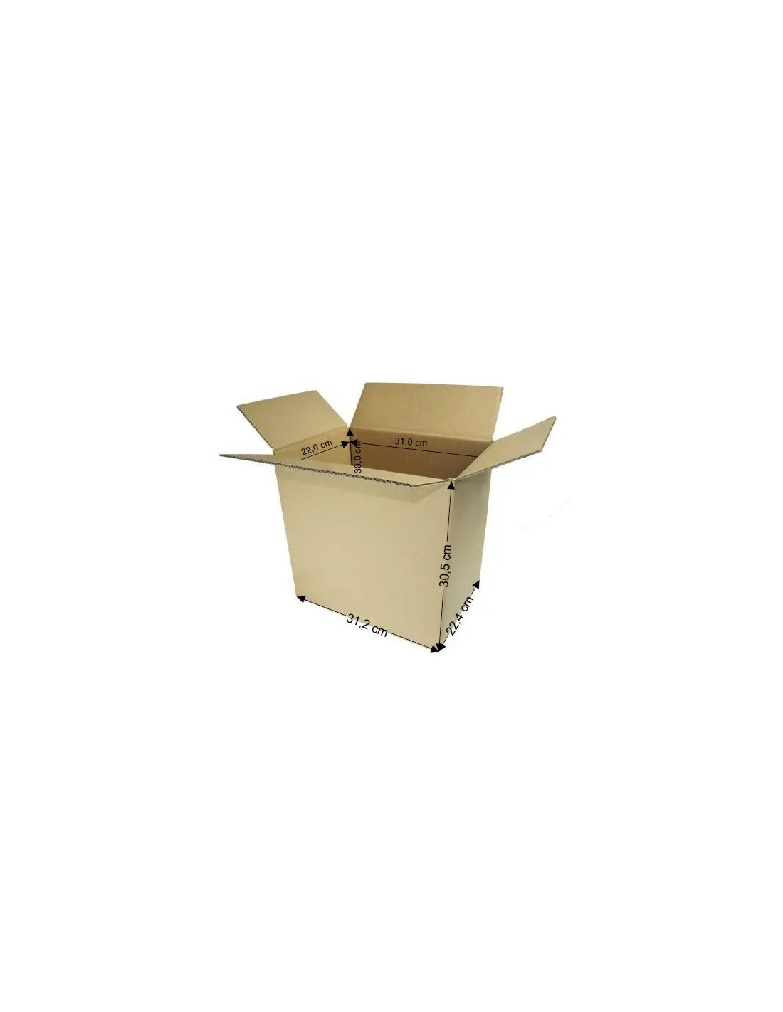 Karton klapowy 31x22x30cm A4 Karton klapowy 31x22x30cm A4
