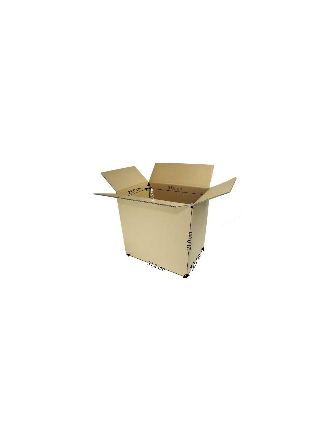Karton klapowy 31x22x20cm A4 Karton klapowy 31x22x20cm A4