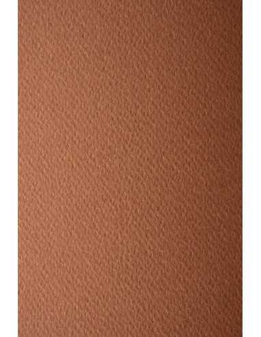 Papier ozdobny fakturowany kolorowy Prisma 220g Cioccolato brązowy pak. 10A3