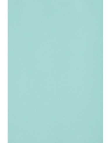 Papier ozdobny gładki kolorowy Burano 250g Azzurro B08 jasny niebieski pak. 10SRA3