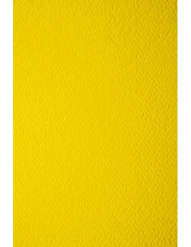Papier ozdobny fakturowany kolorowy Prisma 220g Cedro żółty pak. 10A5