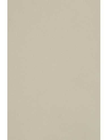 Papier ozdobny gładki kolorowy Burano 250g Grigio B12 jasny szary pak. 10A5