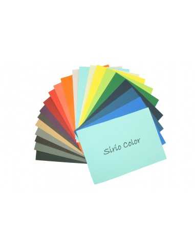 Papier ozdobny gładki kolorowy Sirio Color 210g mix 20x5 A4
