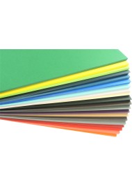 Papier ozdobny gładki kolorowy Sirio Color 210g mix 20x5 A4
