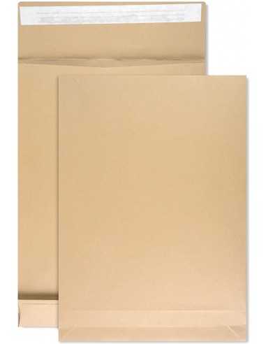 Gusset Envelope E4 Peal&Seal Brown Pack of 50