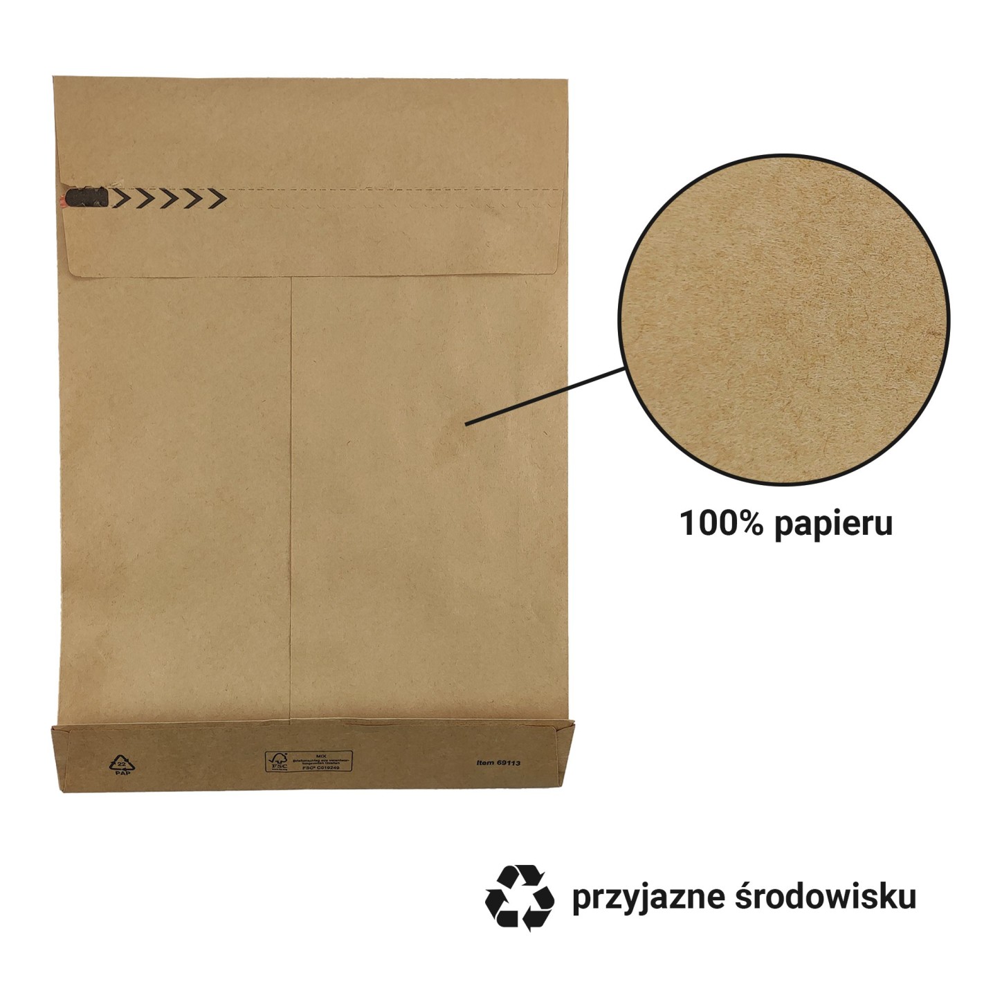 Koperta rozsz. E-Green B4 250x350x50 25szt. Koperta rozsz. E-Green B4 250x350x50 25szt.