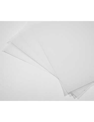Papier ozdobny gładki przezroczysty kalka Golden Star 160g Extra White biały pak. 10A5