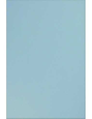 Papier ozdobny gładki kolorowy Sirio Color 115g Celeste jasny niebieski pak. 50A4